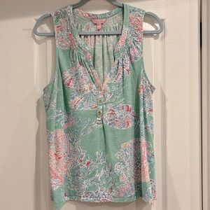 EUC Lilly Pulitzer Essie Tank